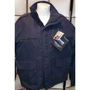 Blauer uniform coat
